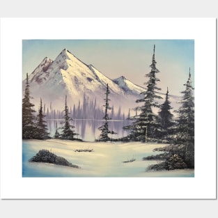 Winter Mountain Posters and Art